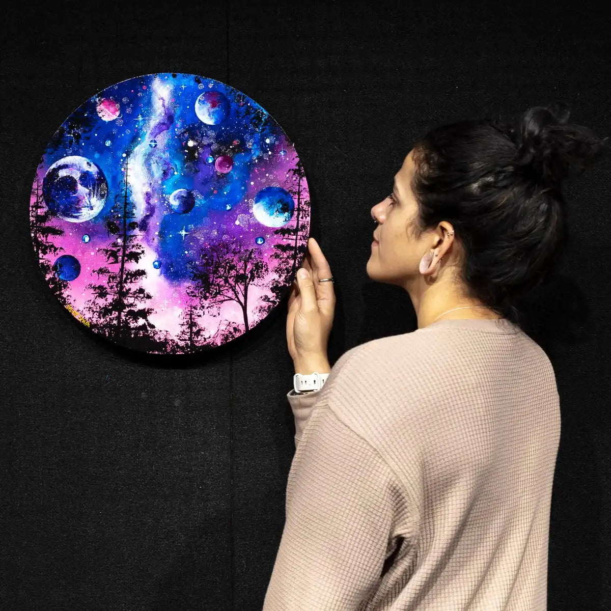 Solar Love - Original - SOLD by artist Becky Smith - Wyecliffe Galleries