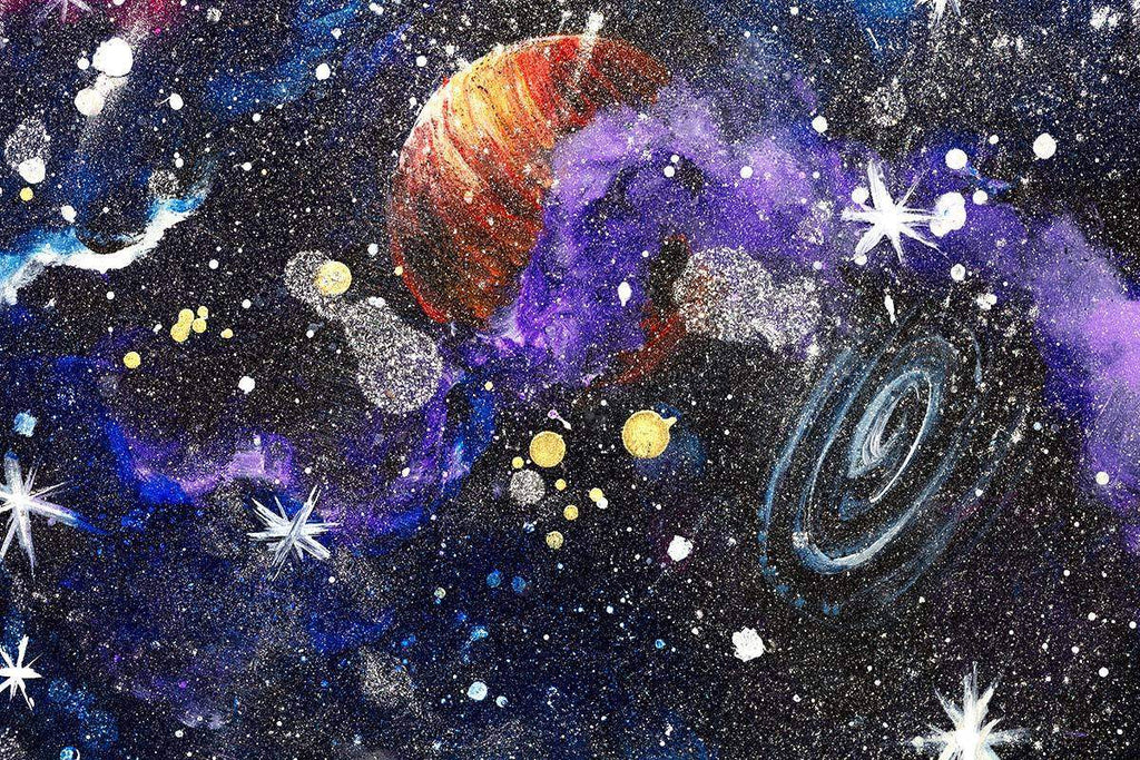 Space Bound - Original - SOLD by artist Becky Smith - Wyecliffe Galleries