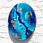 Space Exploration - Original - SOLD by artist Becky Smith - Wyecliffe Galleries