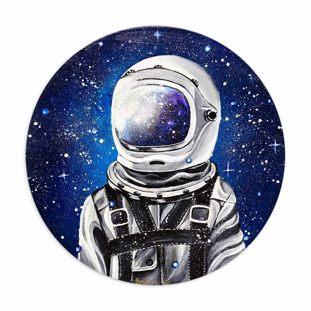 Space Pilot - Original - SOLD by artist Becky Smith - Wyecliffe Galleries