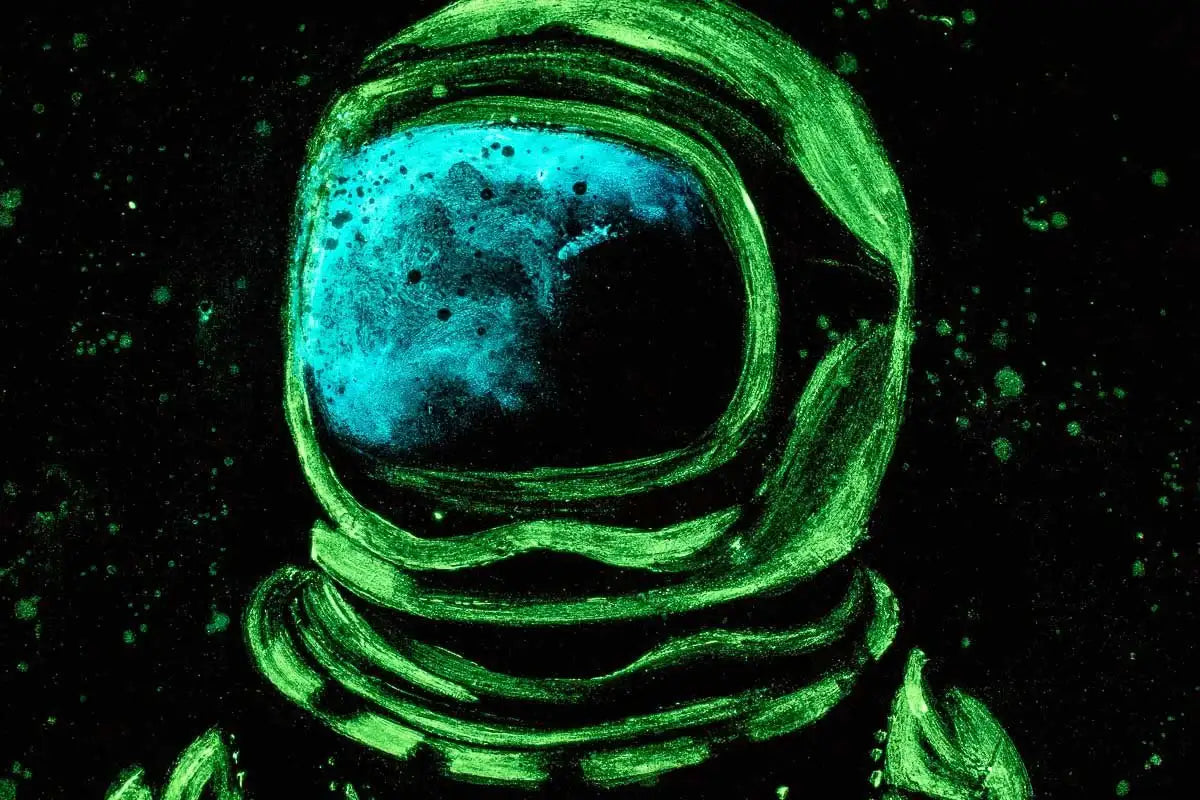 Space Pilot - Original - SOLD by artist Becky Smith - Wyecliffe Galleries