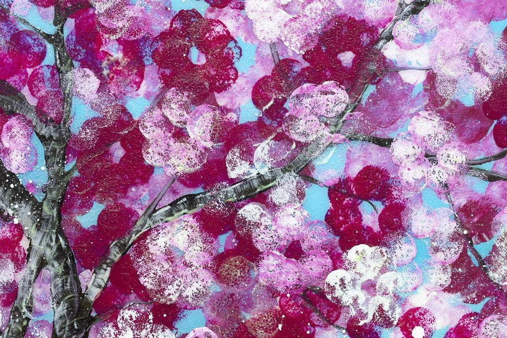 Spring At Heart - Original - SOLD by artist Becky Smith - Wyecliffe Galleries