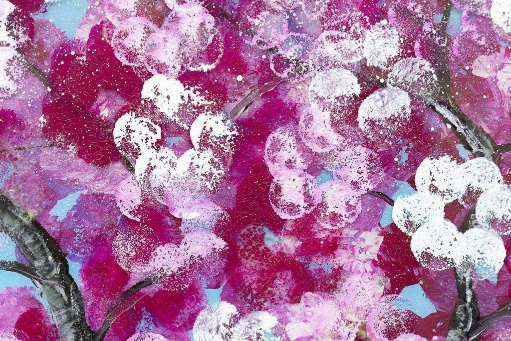 Spring At Heart - Original - SOLD by artist Becky Smith - Wyecliffe Galleries