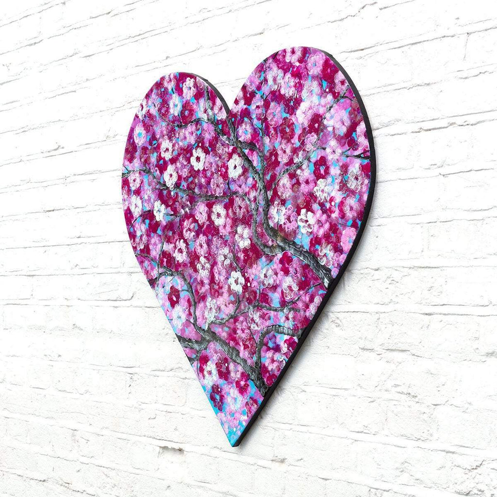 Spring At Heart - Original - SOLD by artist Becky Smith - Wyecliffe Galleries