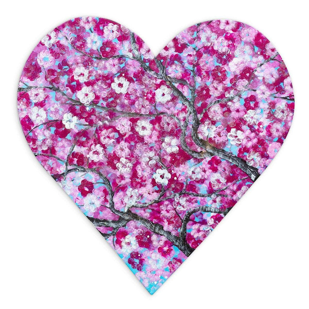 Spring At Heart - Original - SOLD by artist Becky Smith - Wyecliffe Galleries