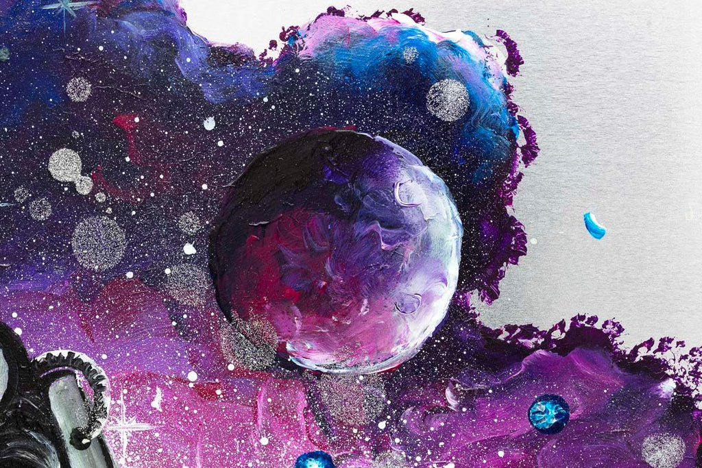 Star-Crossed Lovers - Original - SOLD by artist Becky Smith - Wyecliffe Galleries