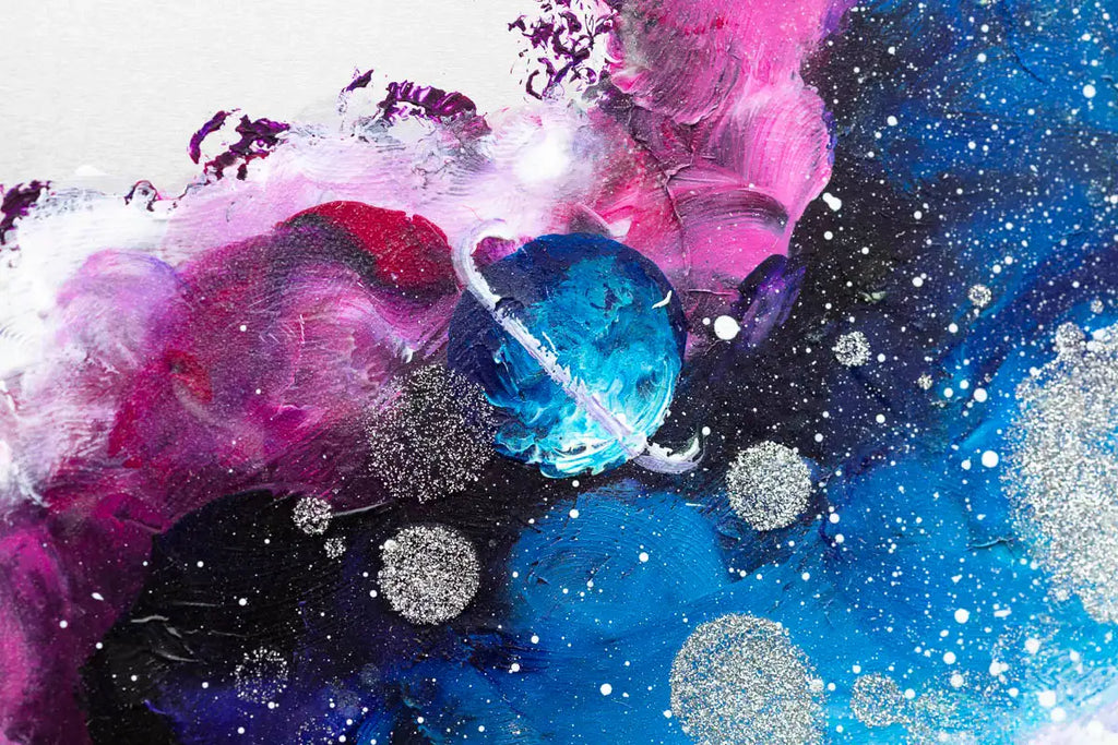 Star-Crossed Lovers - Original - SOLD by artist Becky Smith - Wyecliffe Galleries