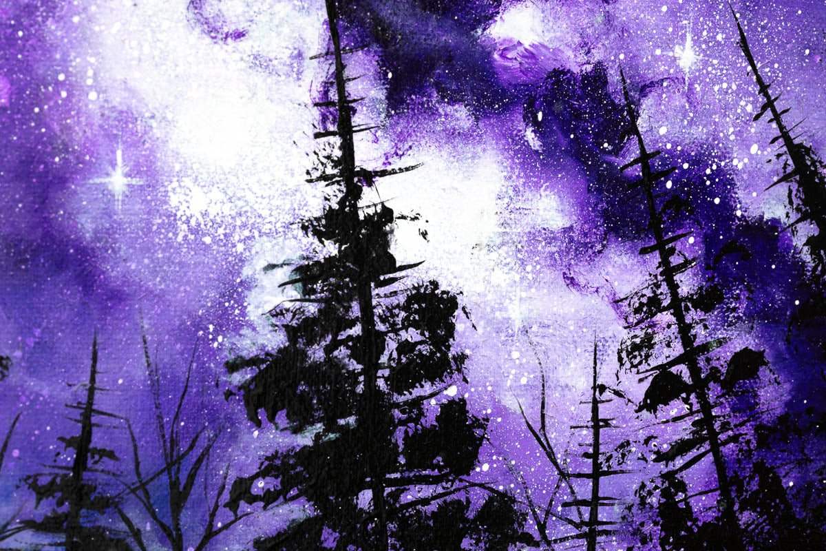 Star-Crossed - Original - SOLD by artist Becky Smith - Wyecliffe Galleries