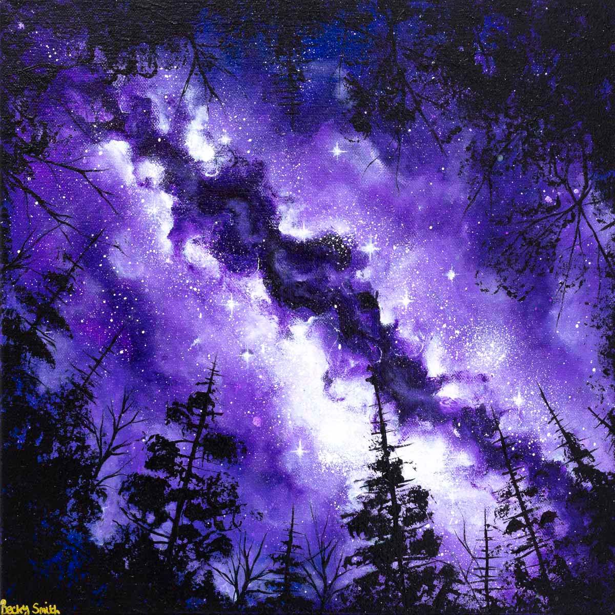 Star-Crossed - Original - SOLD by artist Becky Smith - Wyecliffe Galleries