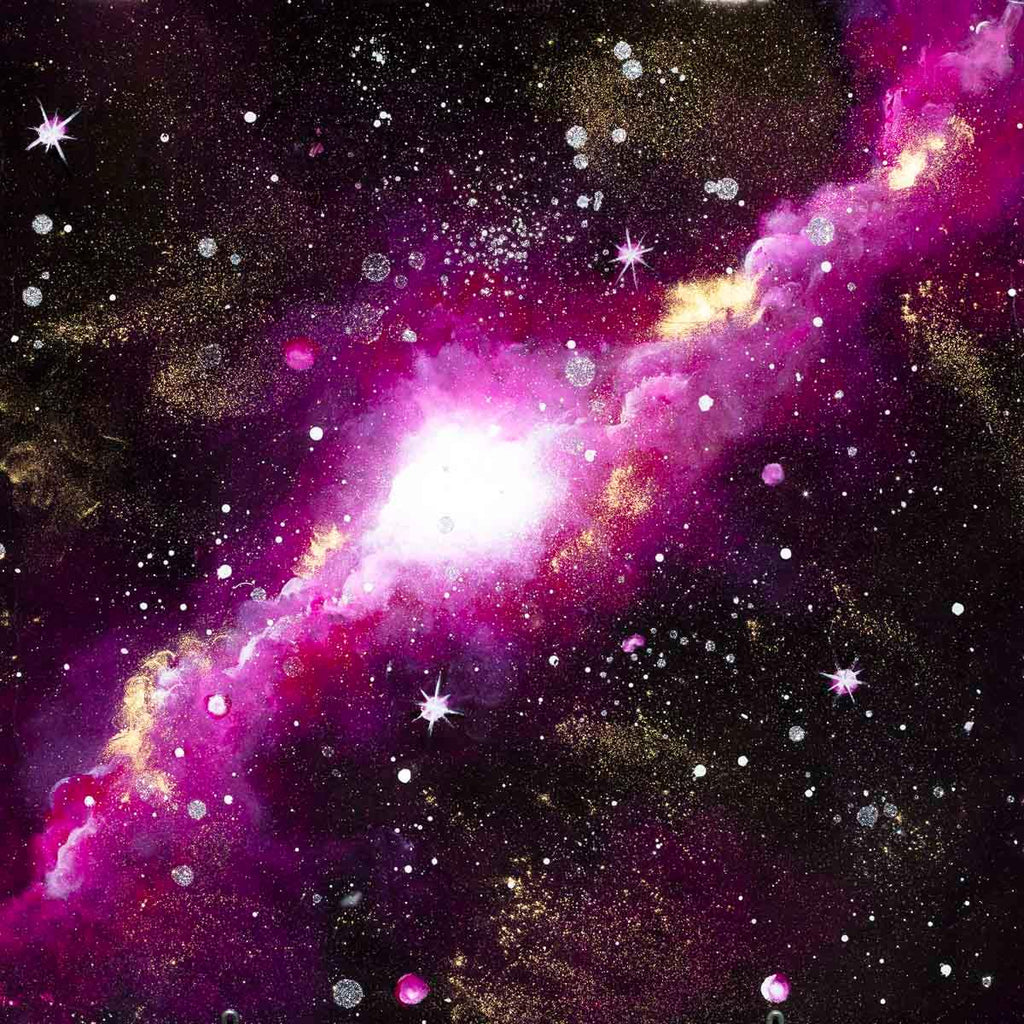 Star Dust - Original - SOLD by artist Becky Smith - Wyecliffe Galleries