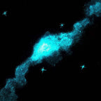 Star Dust - Original - SOLD by artist Becky Smith - Wyecliffe Galleries