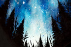 Stargazing - Original - SOLD by artist Becky Smith - Wyecliffe Galleries