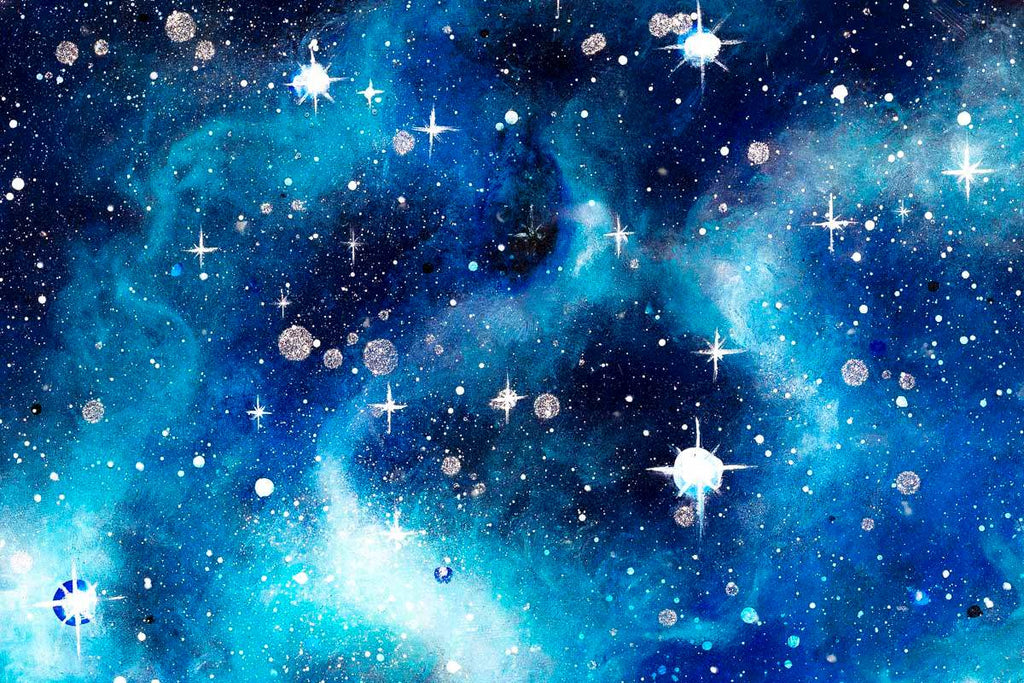 Stargazing - Original - SOLD by artist Becky Smith - Wyecliffe Galleries