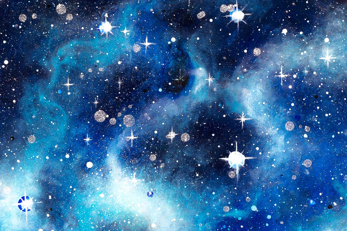 Stargazing - Original - SOLD Becky Smith Loose