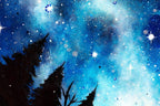 Stargazing - Original - SOLD by artist Becky Smith - Wyecliffe Galleries