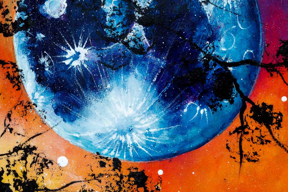 Starlight - Original - SOLD by artist Becky Smith - Wyecliffe Galleries