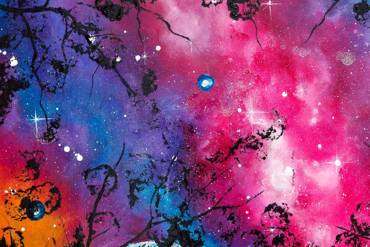 Starlight - Original - SOLD by artist Becky Smith - Wyecliffe Galleries