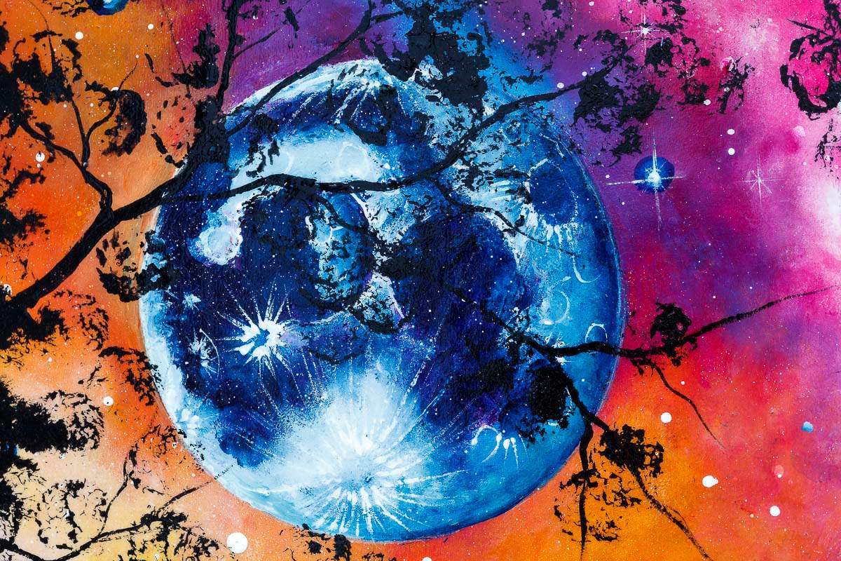 Starlight - Original - SOLD by artist Becky Smith - Wyecliffe Galleries