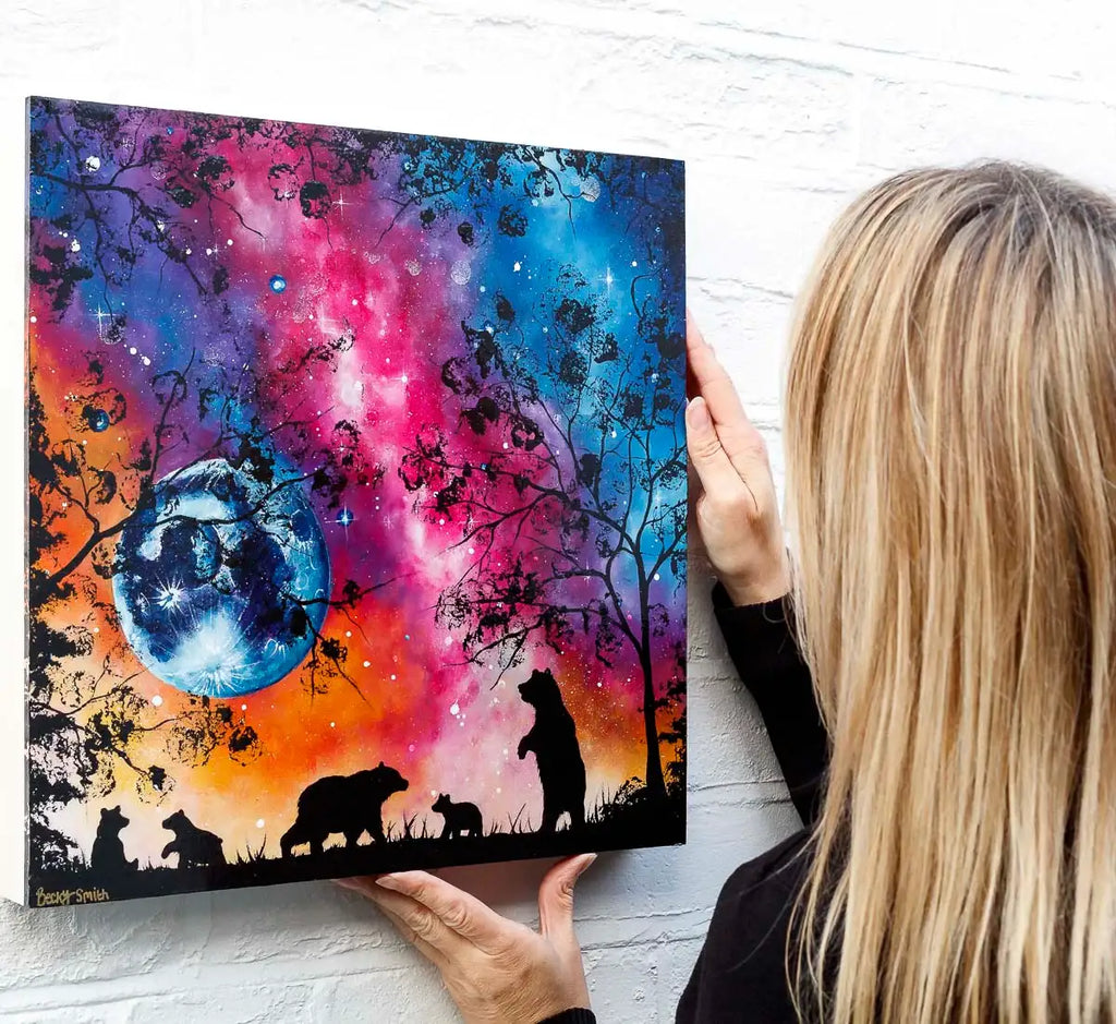 Starlight - Original - SOLD by artist Becky Smith - Wyecliffe Galleries