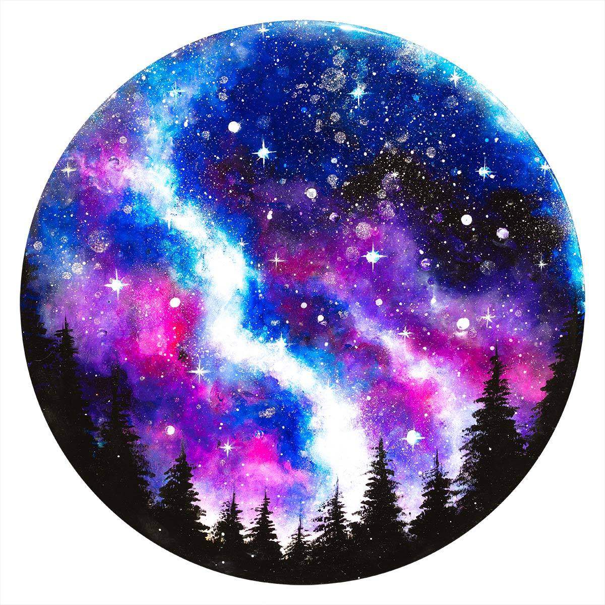 Starry Nights - Original - SOLD by artist Becky Smith - Wyecliffe Galleries