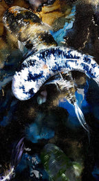 Submerged - Original - SOLD by artist Becky Smith - Wyecliffe Galleries