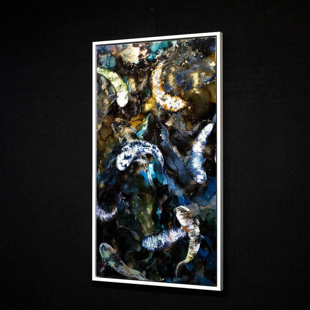 Submerged - Original - SOLD by artist Becky Smith - Wyecliffe Galleries