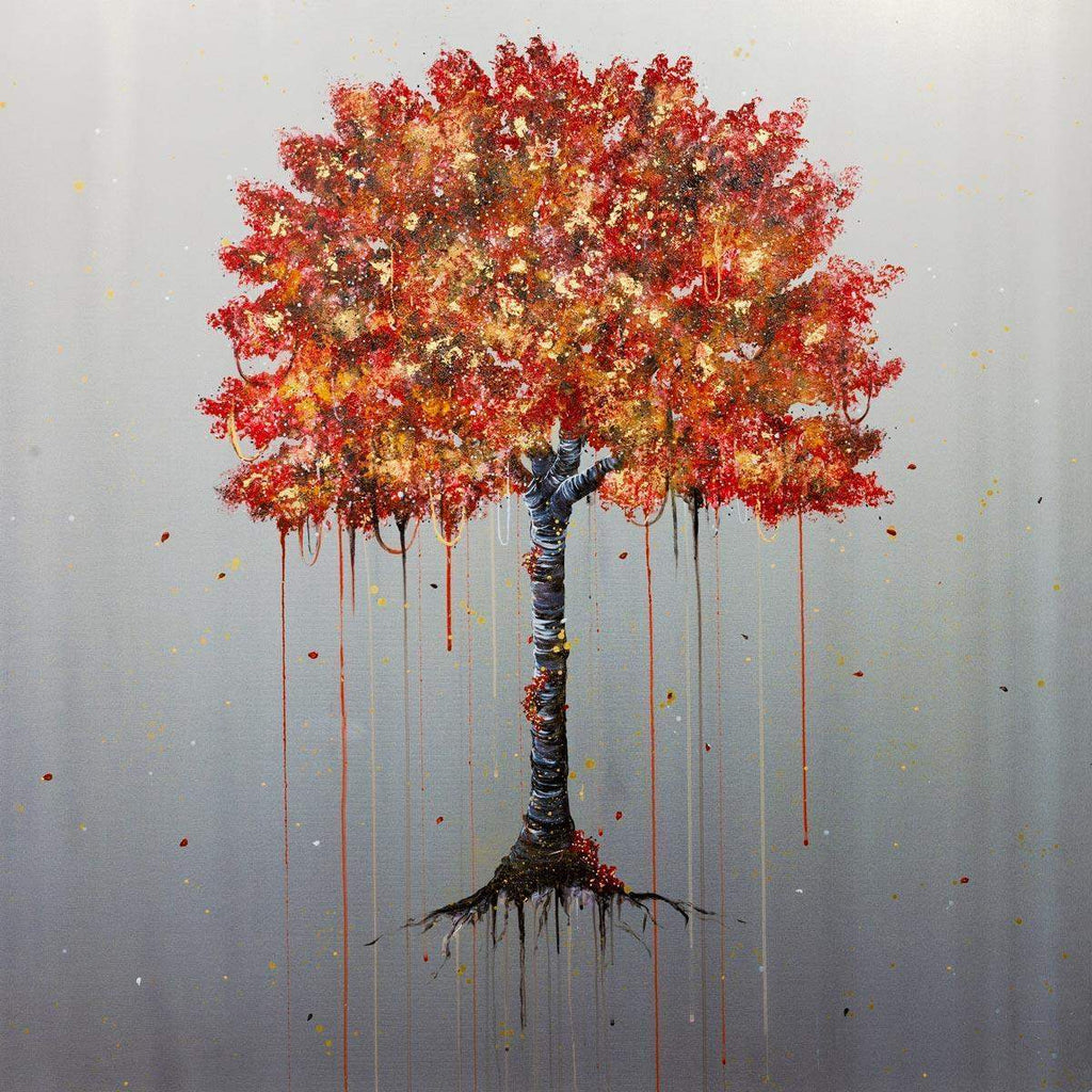 Autumn Sanctuary - Original - SOLD by artist Becky Smith - Wyecliffe Galleries