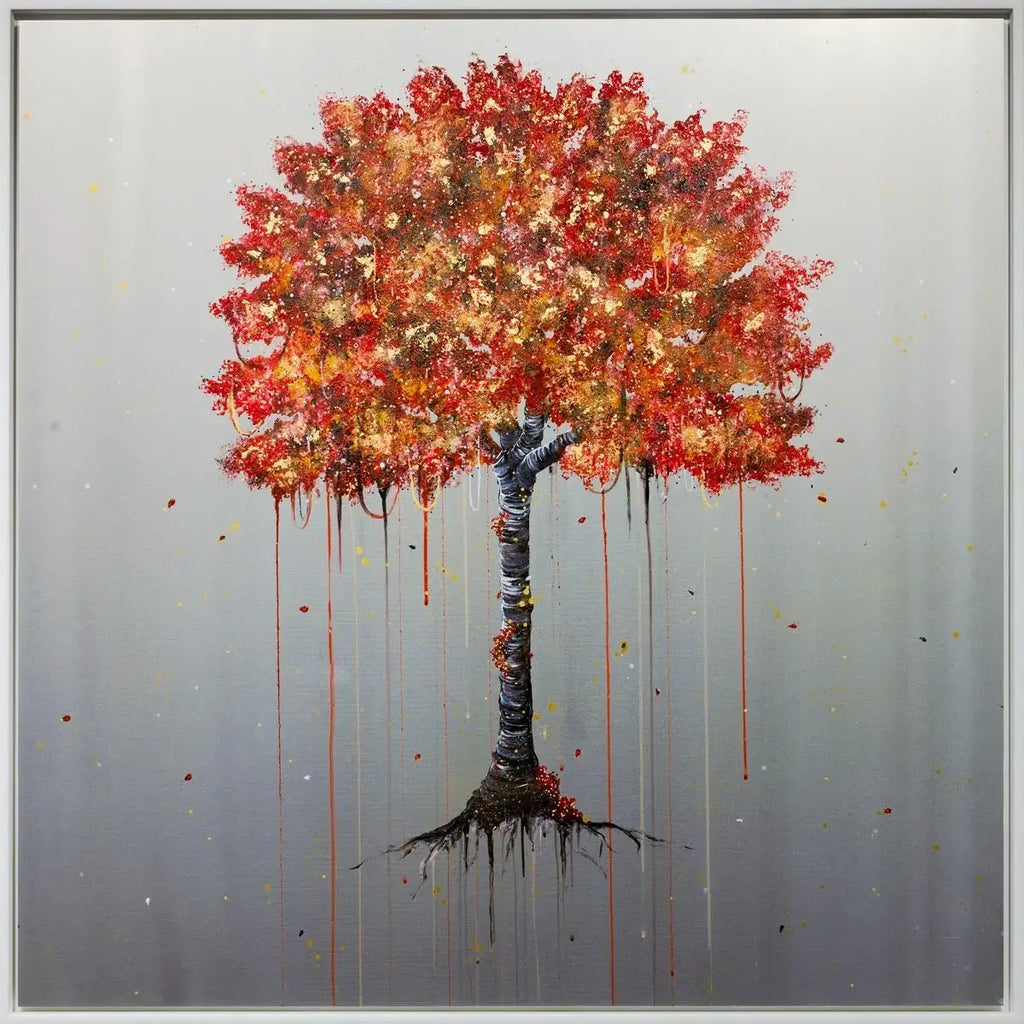 Autumn Sanctuary - Original - SOLD by artist Becky Smith - Wyecliffe Galleries