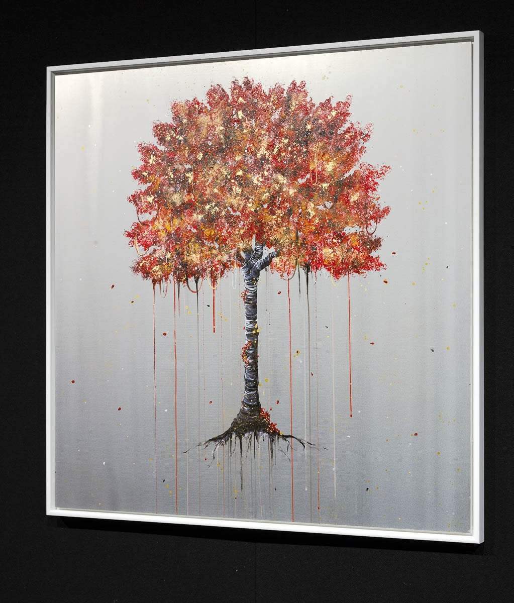 Autumn Sanctuary - Original - SOLD by artist Becky Smith - Wyecliffe Galleries