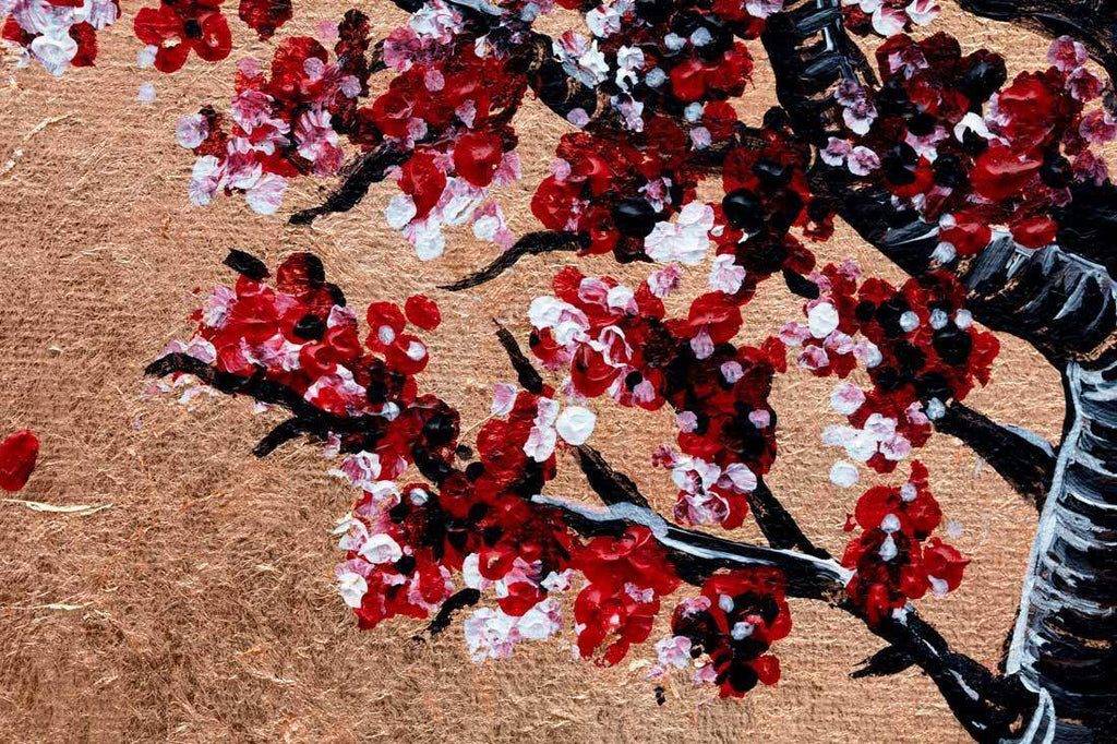 The Cherry Tree - Original - SOLD by artist Becky Smith - Wyecliffe Galleries