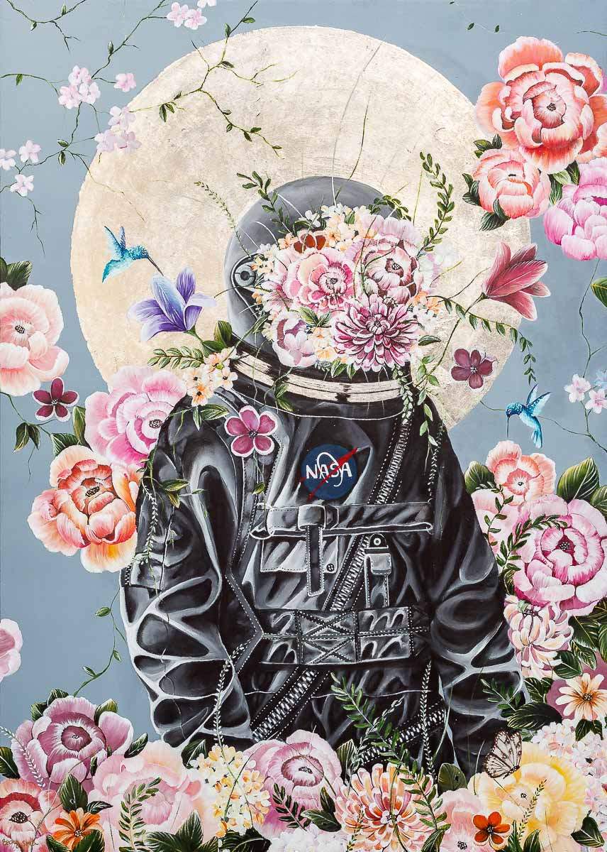 The Day Dreamer - Original - SOLD by artist Becky Smith - Wyecliffe Galleries