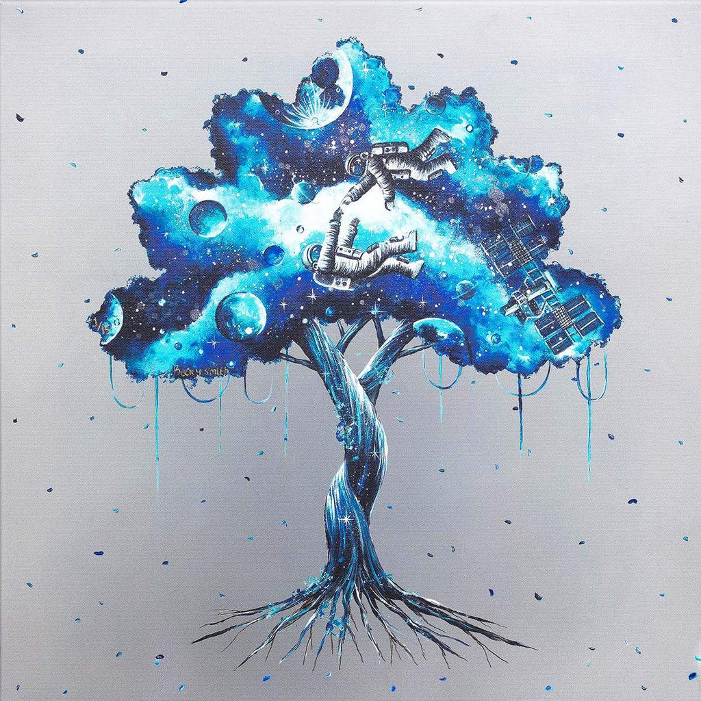 The Depth of Space - Boutique Edition - SOLD by artist Becky Smith - Wyecliffe Galleries