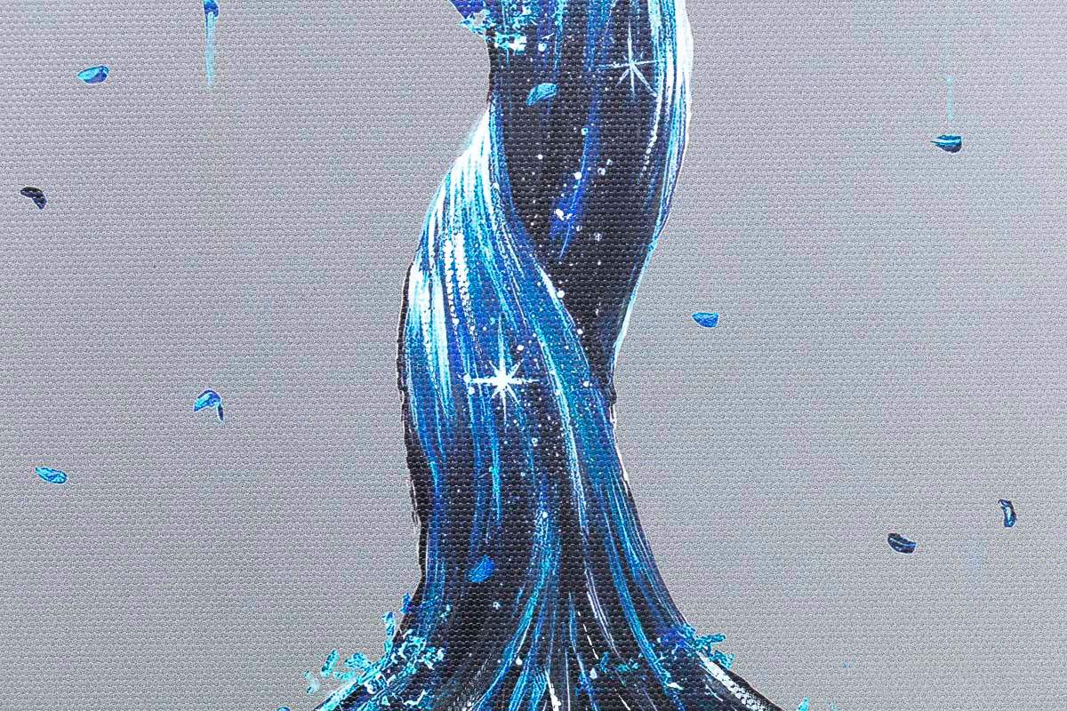 The Depth of Space - Boutique Edition - SOLD by artist Becky Smith - Wyecliffe Galleries