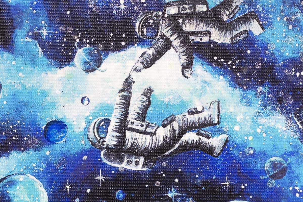 The Depth of Space - Boutique Edition - SOLD by artist Becky Smith - Wyecliffe Galleries