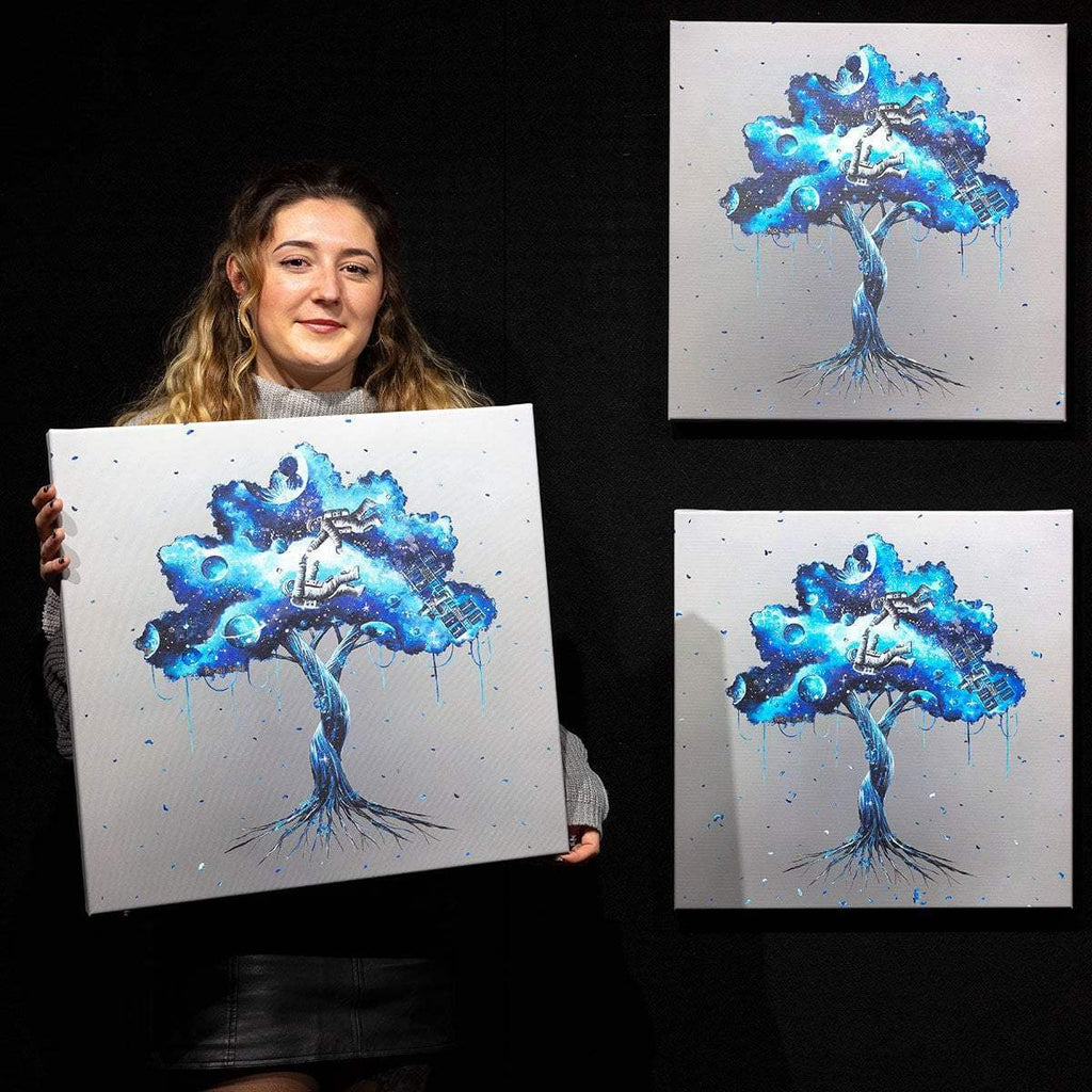 The Depth of Space - Boutique Edition - SOLD by artist Becky Smith - Wyecliffe Galleries