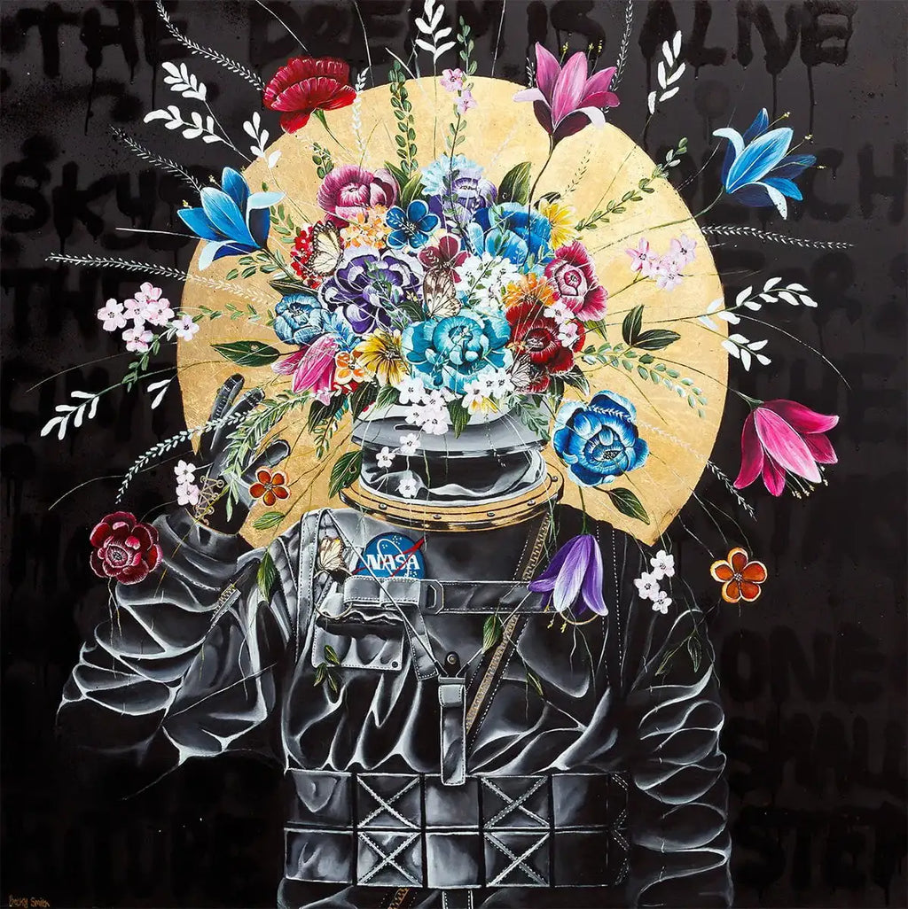 The Dream is Alive - Original - SOLD by artist Becky Smith - Wyecliffe Galleries