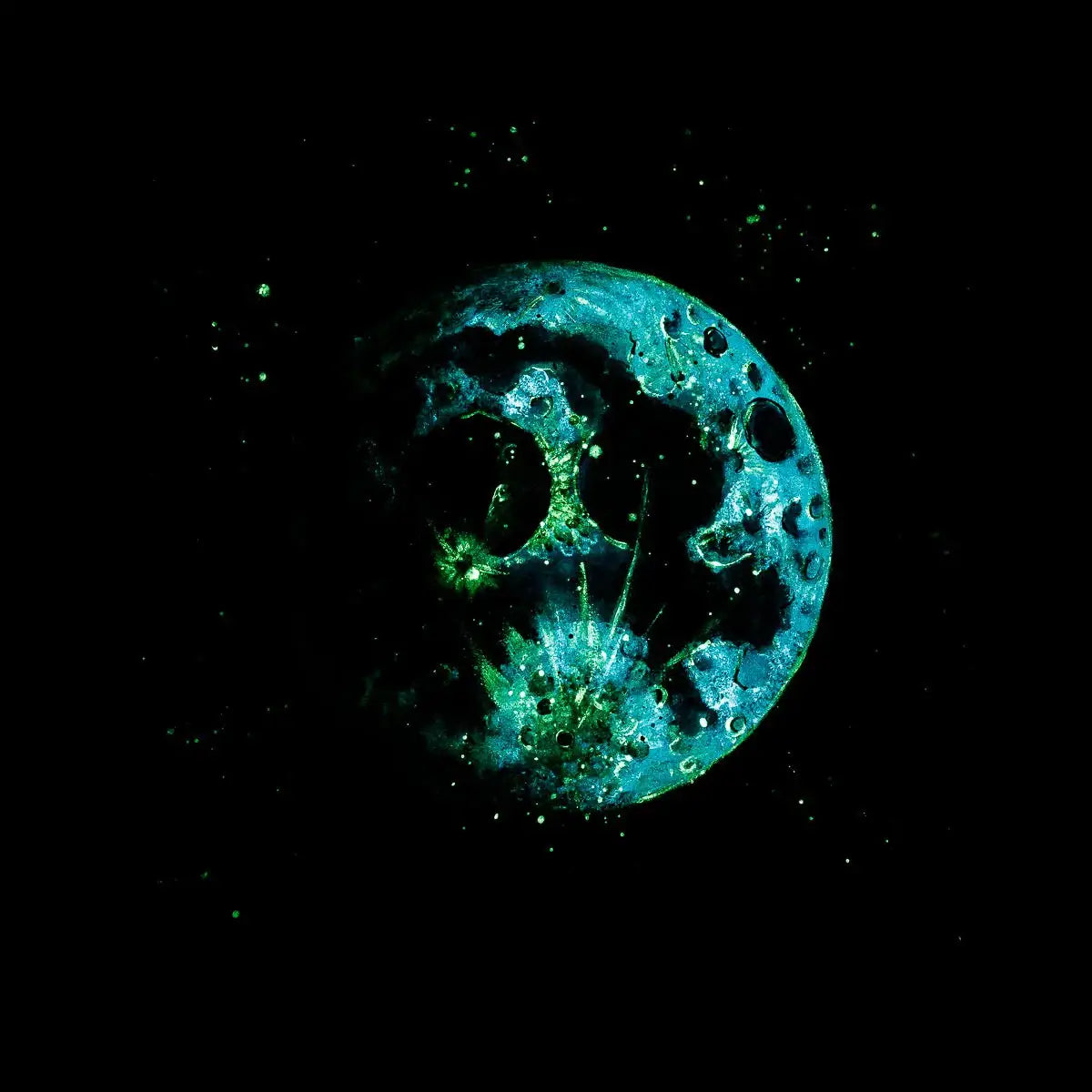 The Glow of the Moon Triptych - Original - SOLD by artist Becky Smith - Wyecliffe Galleries