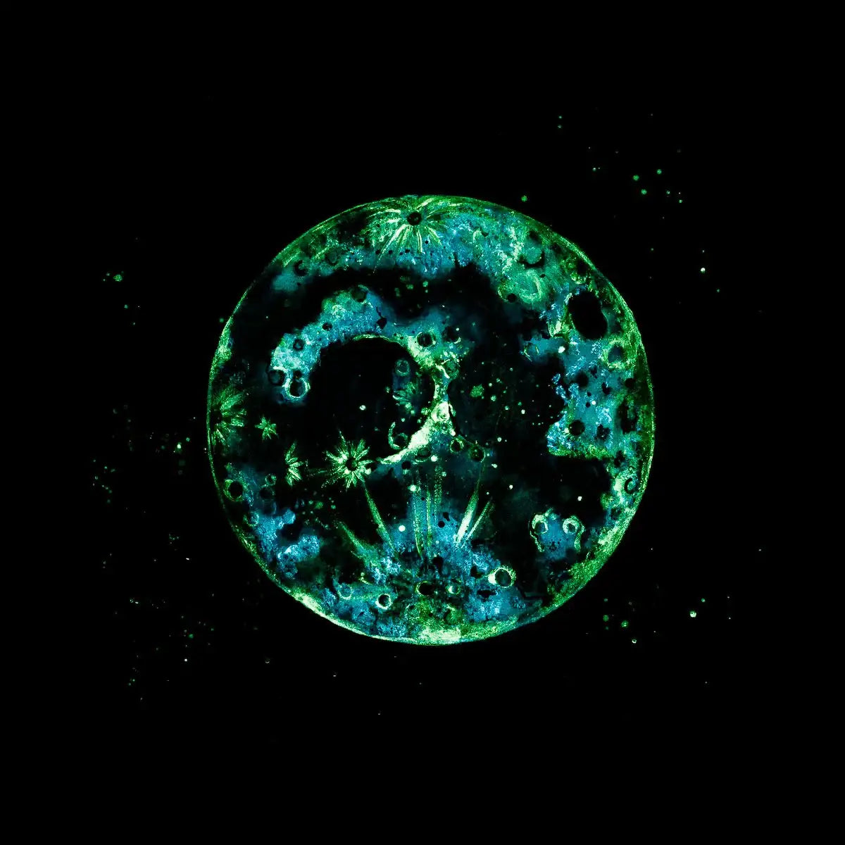 The Glow of the Moon Triptych - Original - SOLD by artist Becky Smith - Wyecliffe Galleries