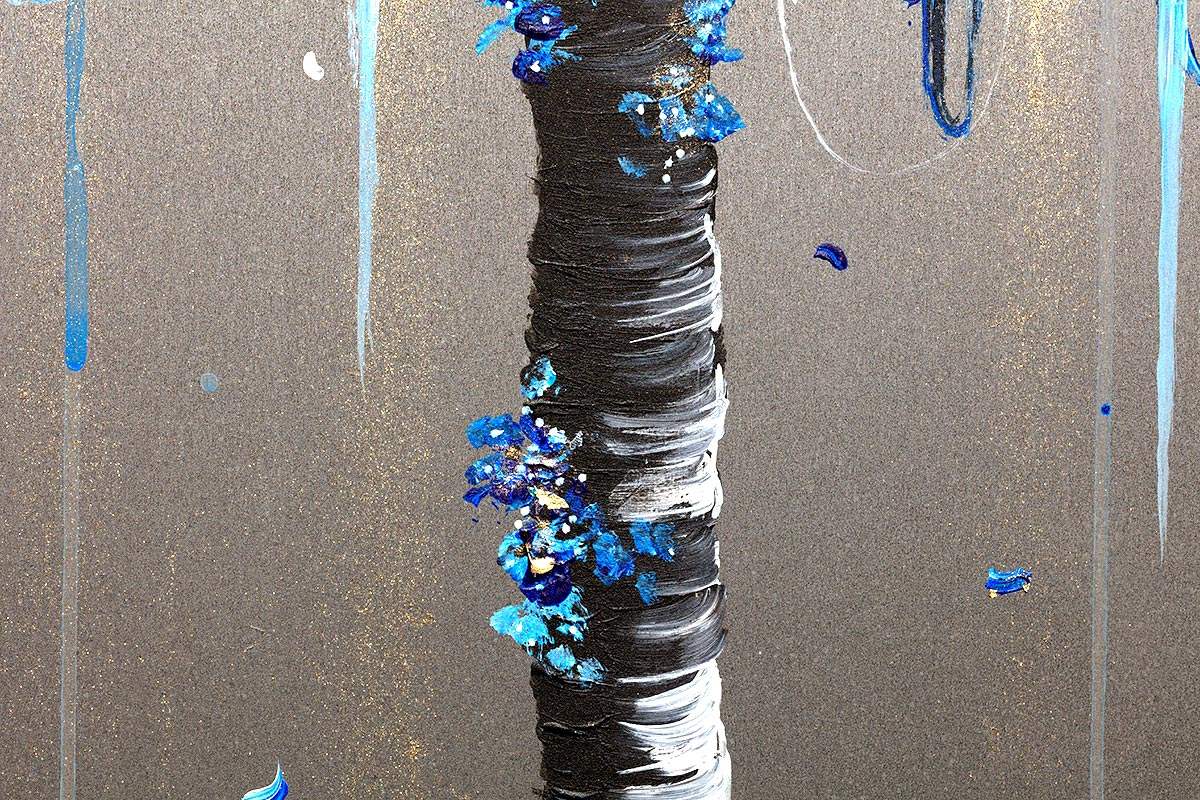 The Light Shimmers Through - Original - SOLD by artist Becky Smith - Wyecliffe Galleries