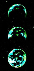 The Lunar Eclipse - Original by artist Becky Smith - Wyecliffe Galleries