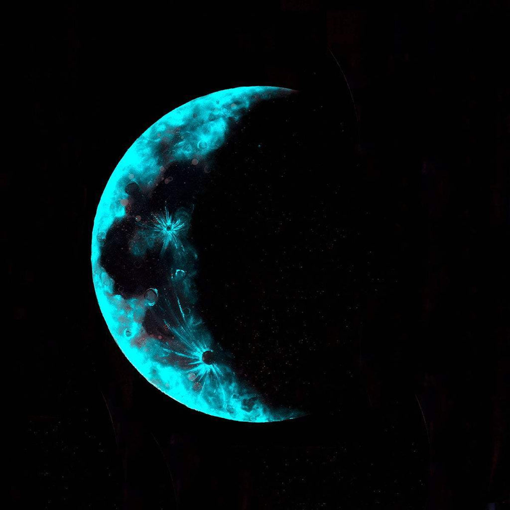 The Lunar Phase Set - Original - SOLD by artist Becky Smith - Wyecliffe Galleries