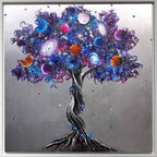 The Multiverse - Original - SOLD by artist Becky Smith - Wyecliffe Galleries