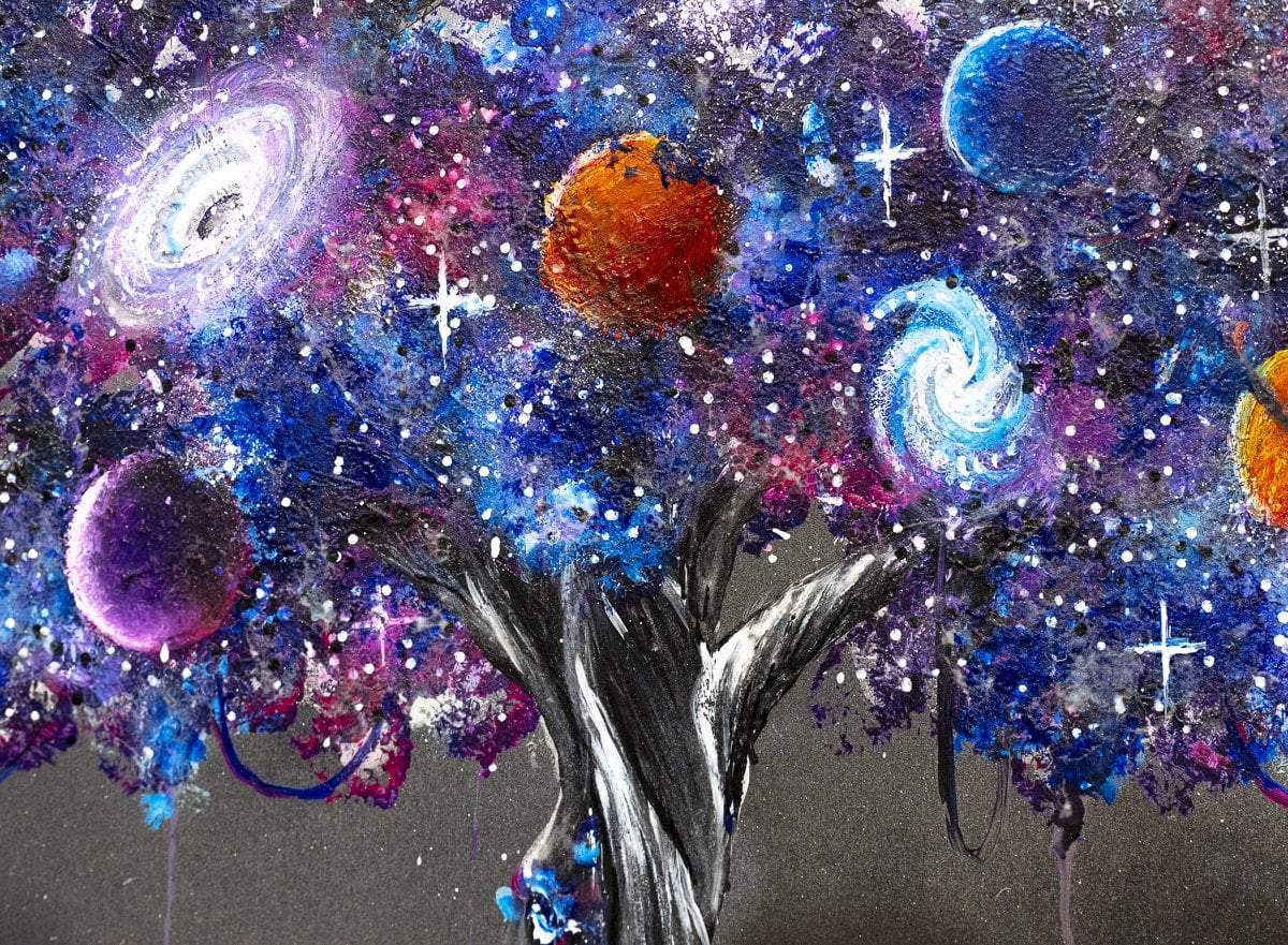 The Multiverse - Original - SOLD by artist Becky Smith - Wyecliffe Galleries