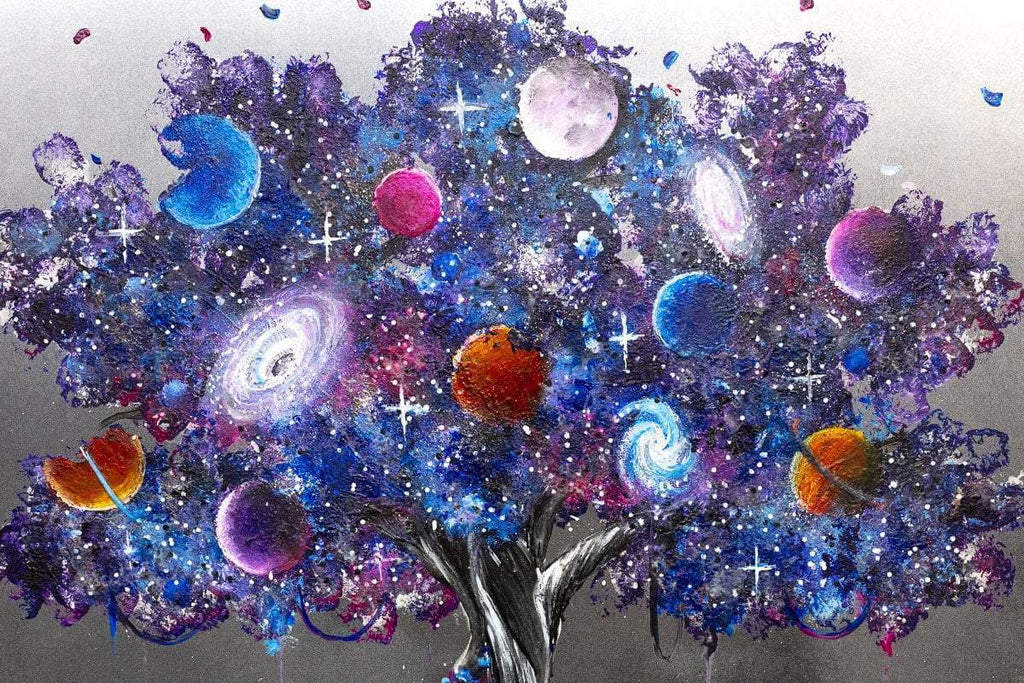 The Multiverse - Original - SOLD by artist Becky Smith - Wyecliffe Galleries