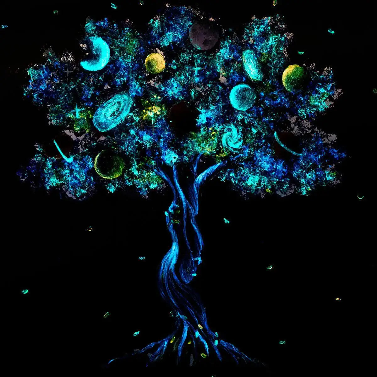 The Multiverse - Original - SOLD by artist Becky Smith - Wyecliffe Galleries