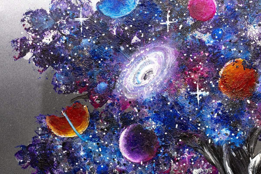 The Multiverse - Original - SOLD by artist Becky Smith - Wyecliffe Galleries