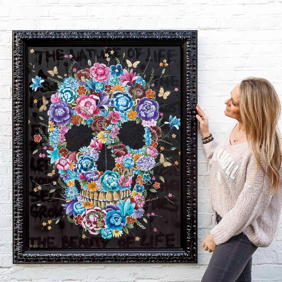 The Nature of Life - Original - SOLD by artist Becky Smith - Wyecliffe Galleries