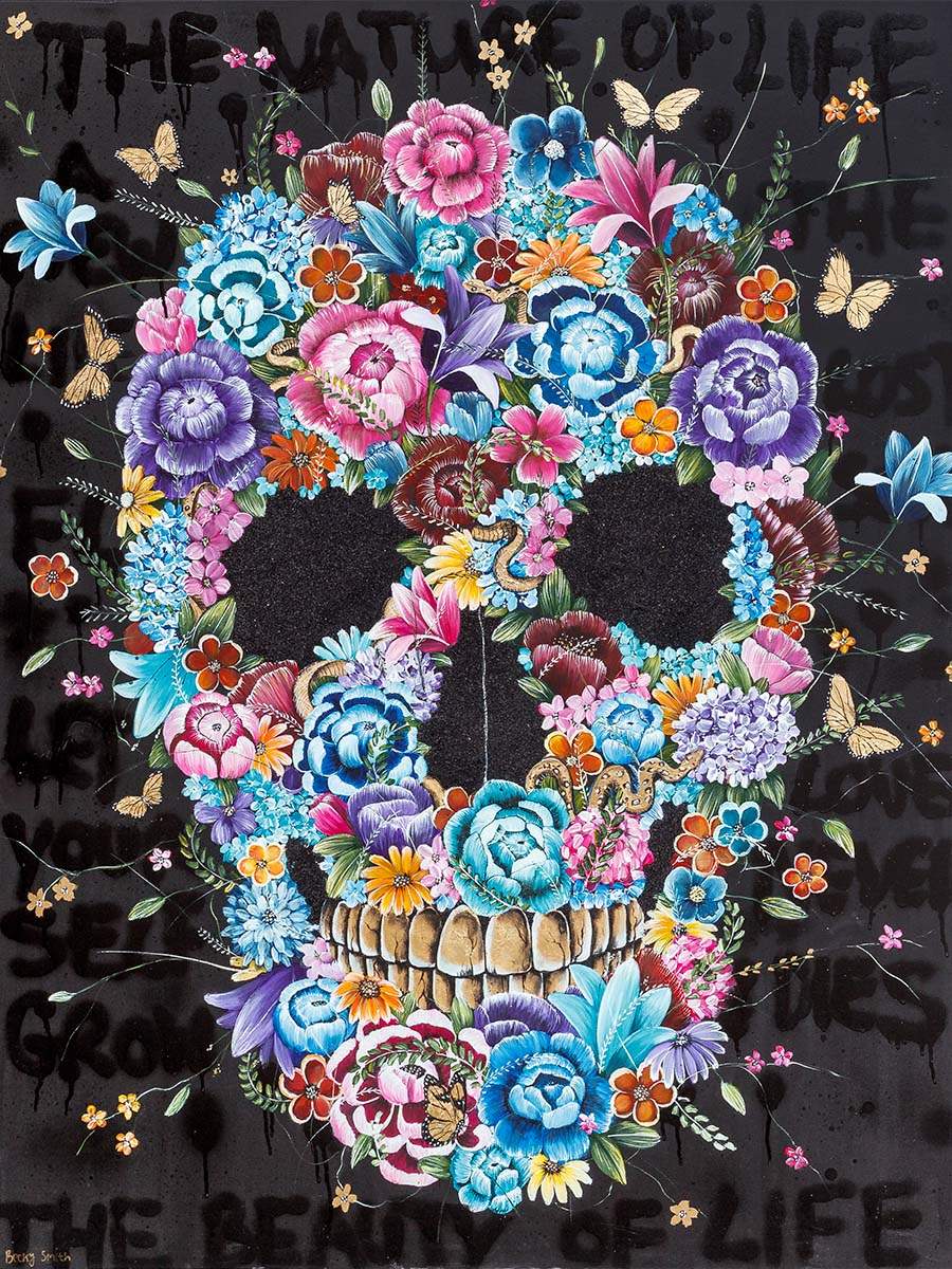 The Nature of Life - Original - SOLD by artist Becky Smith - Wyecliffe Galleries