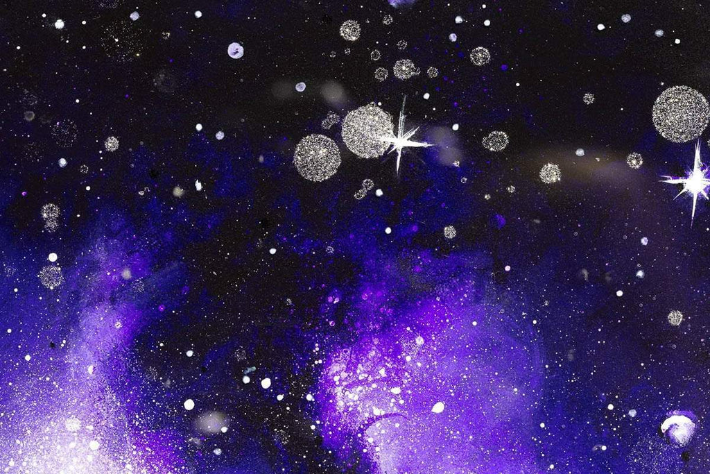 The Night Sky - Original - SOLD by artist Becky Smith - Wyecliffe Galleries