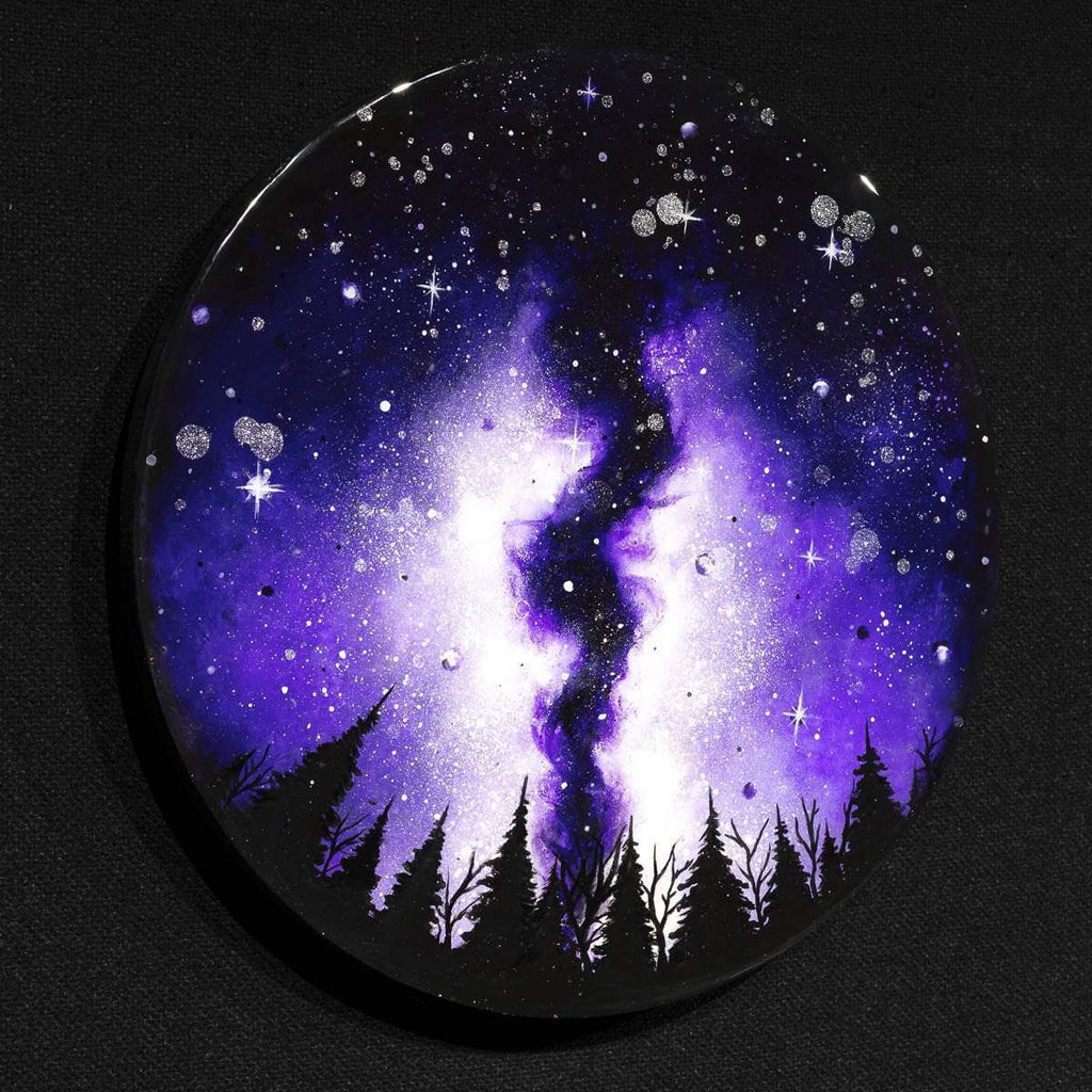 The Night Sky - Original - SOLD by artist Becky Smith - Wyecliffe Galleries